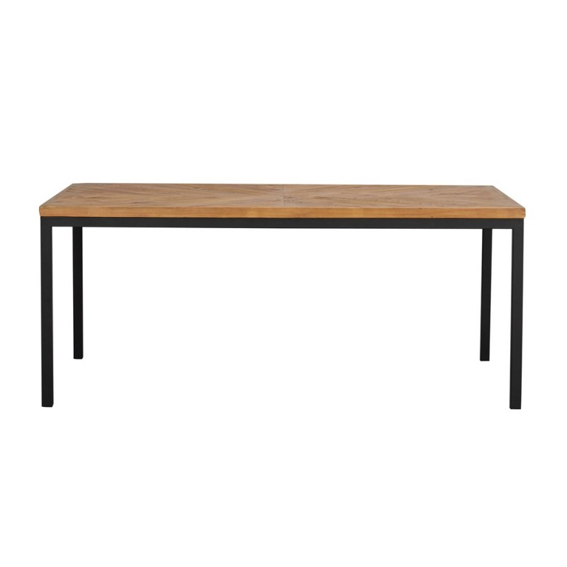 RO Zanzib Extending Dining Table Brown